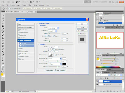 Cara Membuat Teks Reflektif Dengan Photoshop