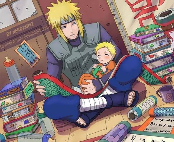 Minato e Naruto