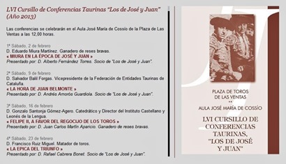 2013 Conferencias Los de José y Juan