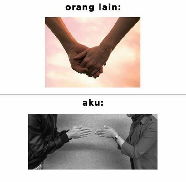 15 Meme 'Orang Lain VS Aku' Ini Kocaknya Menyiksa Jomblo