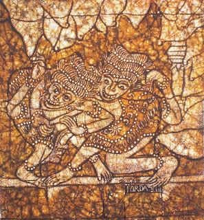  Lukisan Batik Jogja 