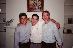 Tony R., Ted K. and Joe Cool in the NTCC Ft. Bragg Servicemen's Home during the Rudy era.