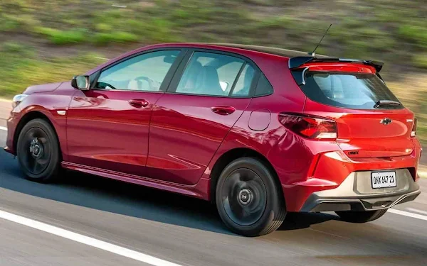 Chevrolet Onix RS 2023 - carro mais vendido do Brasil em 19 de outubro