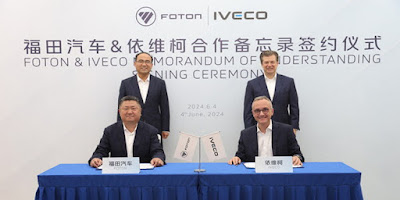 Foton dan IVECO Saling Jajaki Sinergi Potensial