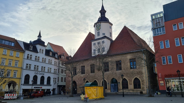 Marktplatz Jena mit Rathaus