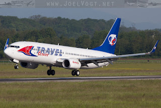 Boeing 737-800 of Travel Service