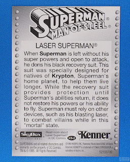 1995 SkyBox DC Kenner - Superman The Man of Steel - KS-2 - Laser Superman