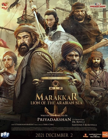 Marakkar Lion of the Arabian Sea (2021) HDRip Hindi Dubbed Movie Download - Mp4moviez