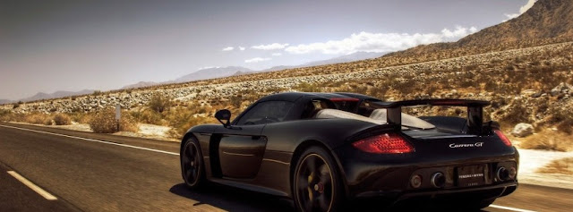 Couverture Facebook Porsche carrera gt 