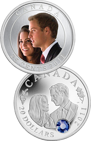 royal wedding stamps 2011. Royal Canadian Mint