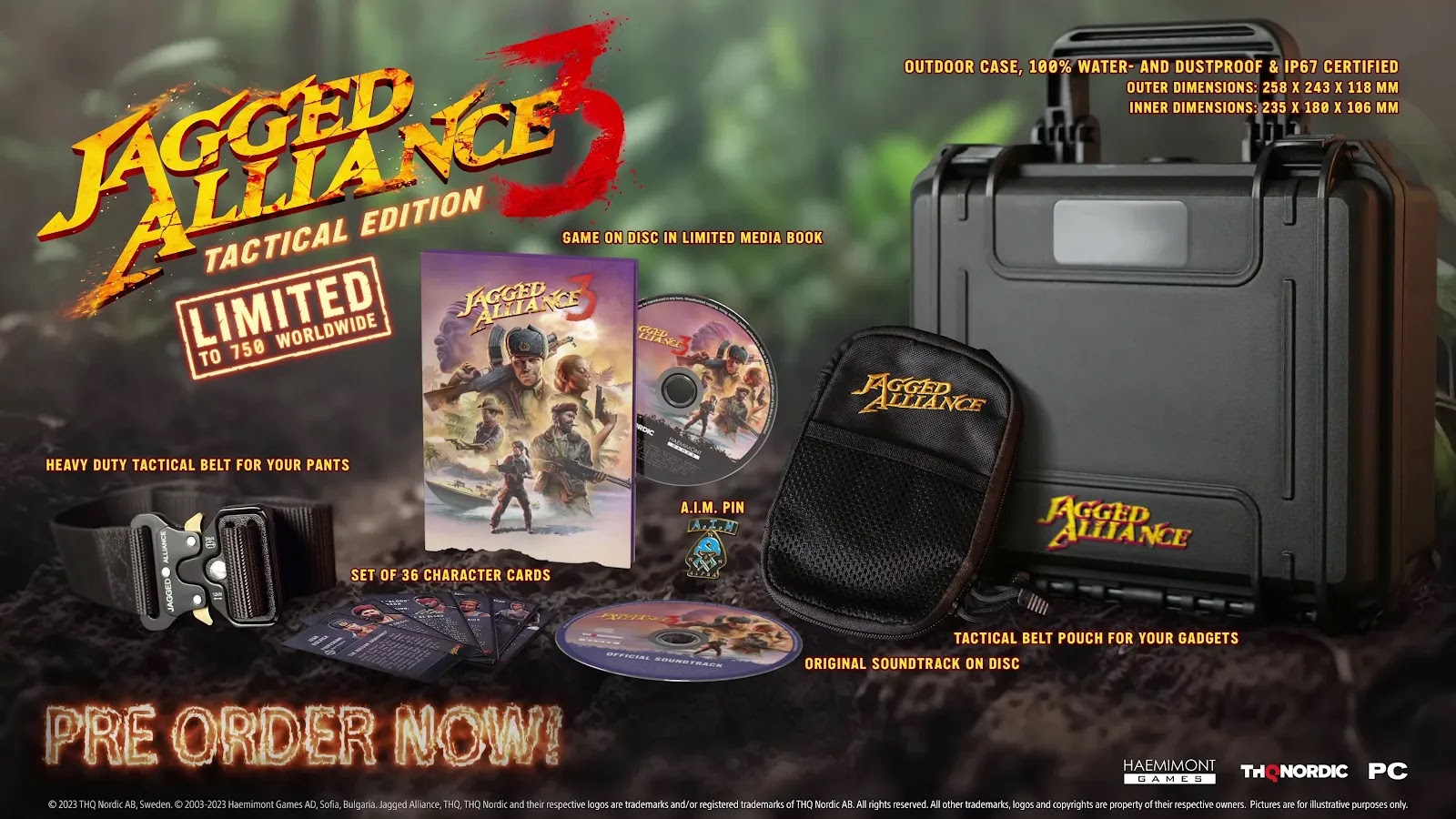 Jagged Alliance 3 Set to Launch This Summer with Physical Tactical Edition