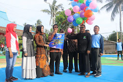 Bupati Bintan Buka Turnamen Volly Ball Desa Malang Rapat