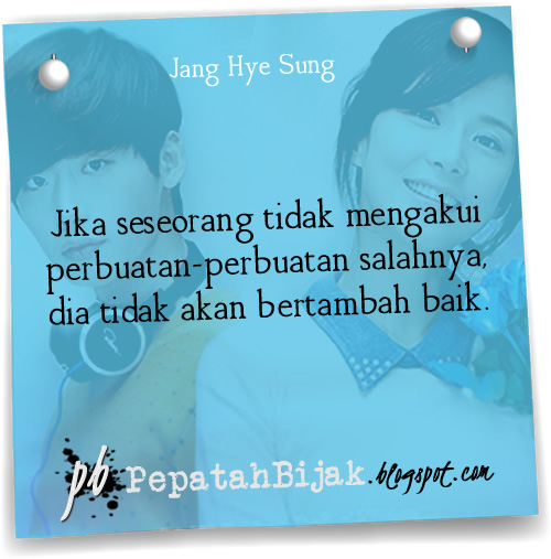 Kutipan Drama (Quotes) I Hear Your Voice - Pepatah Bijak 