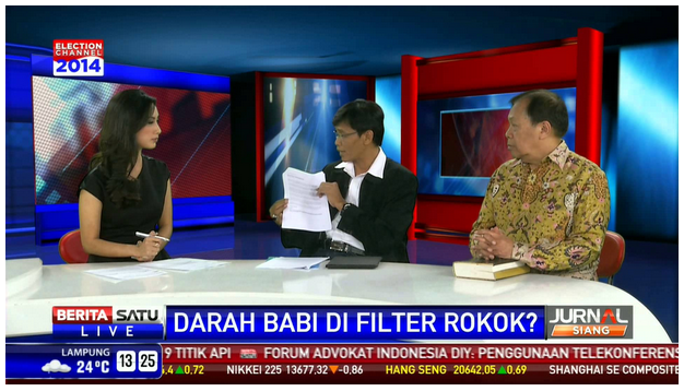 Sebarkan Buat Para Perokok Di Sekitar Anda! FILTER ROKOK Mengandung Darah Babi!