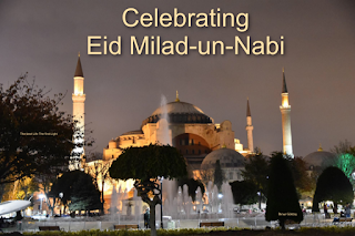 best celebrating eid milad-un-nabi images with mosques