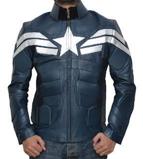 Gambar Jaket Kulit Captain America