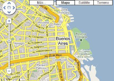 Gogle  on Los Barrios De Buenos Aires En Google Maps   Argentina Tour
