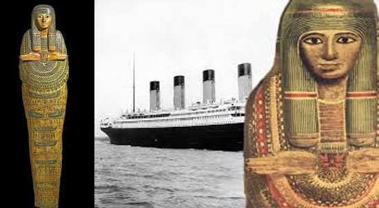 Múmia má sorte do Titanic