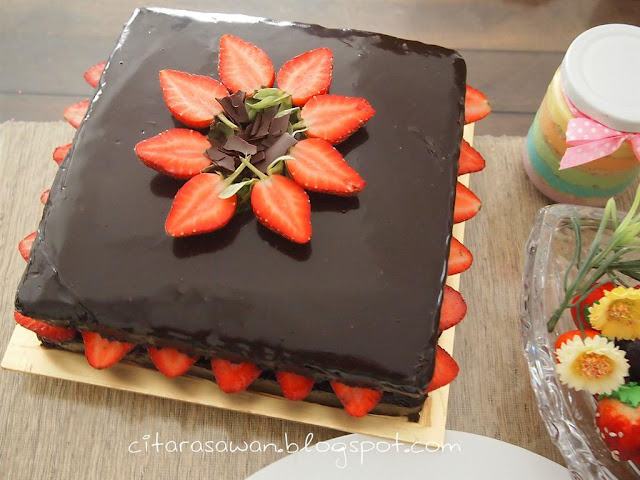Buttermilk Moist Chocolate Cake ~ Resepi Terbaik