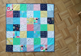 Hand Tied Snuggly Quilt Pattern by madebyChrissieD.com