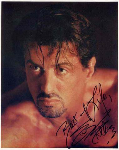 sylvester stallone dressess. Sylvester Stallone