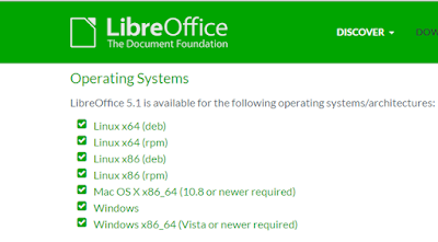 Cara install LibreOffice pada Kali Linux, Ubuntu, Linux Mint, Xubuntu, Kubuntu, Debian, Elementary OS.