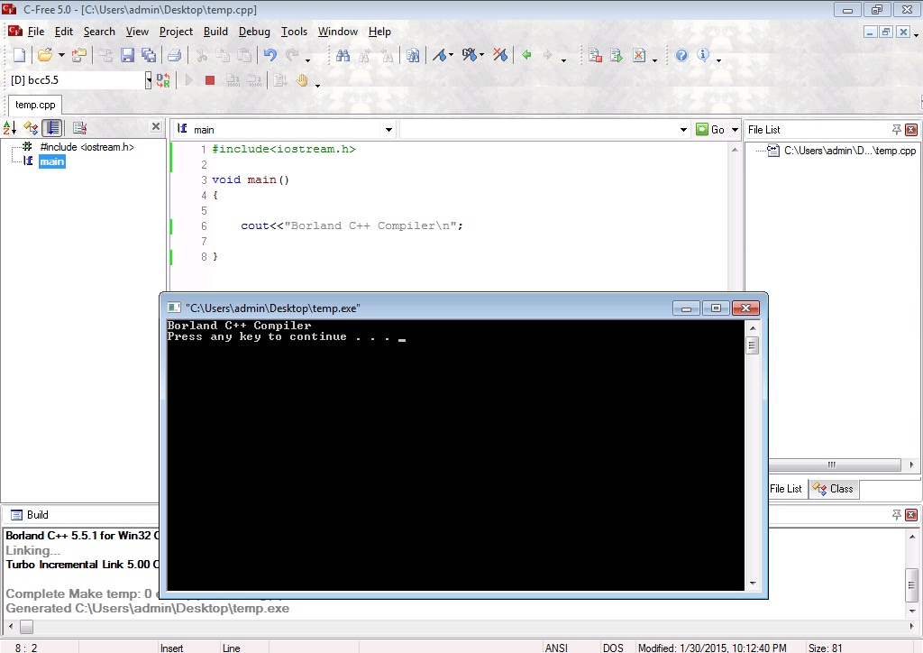 Download Borland C Compiler For Free The Crazy Programmer