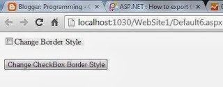 Programmatically CheckBox Border Style in ASP.NET