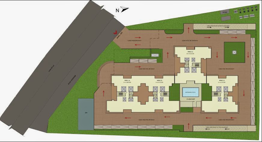 Serene Town Site Plan