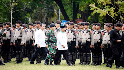 Sebanyak 22.500 Personil Polri - TNI Siap Amankan Pileg & Pilpres 2019 di Jabar 