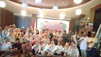 Ketua DPC Partai Gerindra Soppeng Hj Henny Latif Membakar Semangat Purnawirawan Pejuang Indonesia Raya