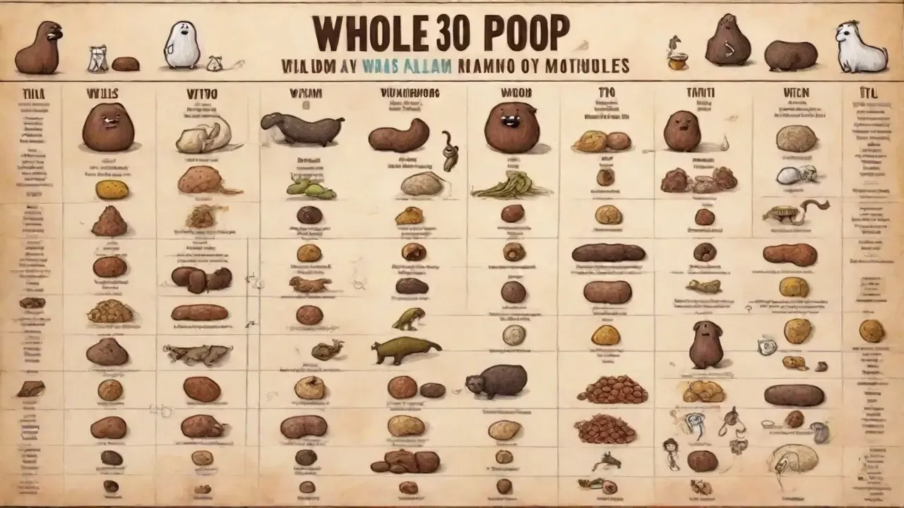 Learn about the Whole30 poop chart and gain insights into your digestive health during the program.