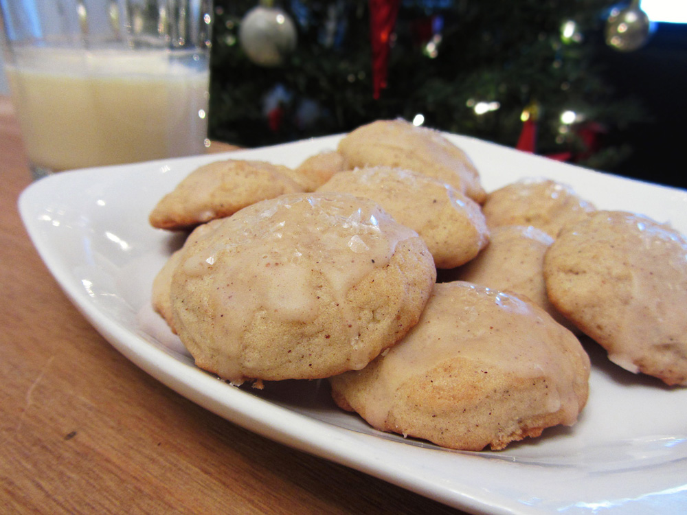 eggnog cake cookies