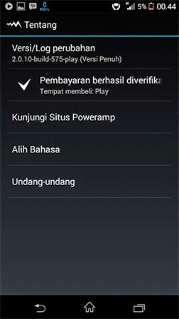 Poweramp v2.0.10buid575play Apk