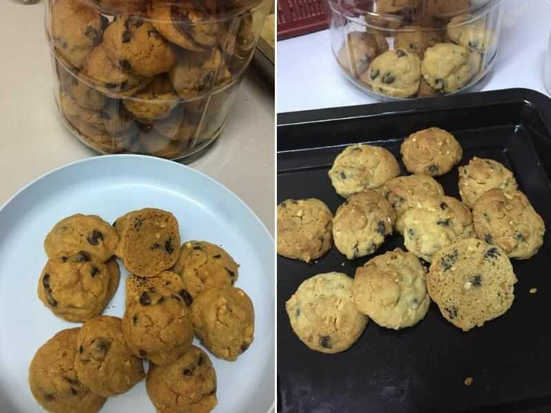 Resipi chocolate chip cookies