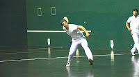 Pelota mano en las fiestas de Barakaldo