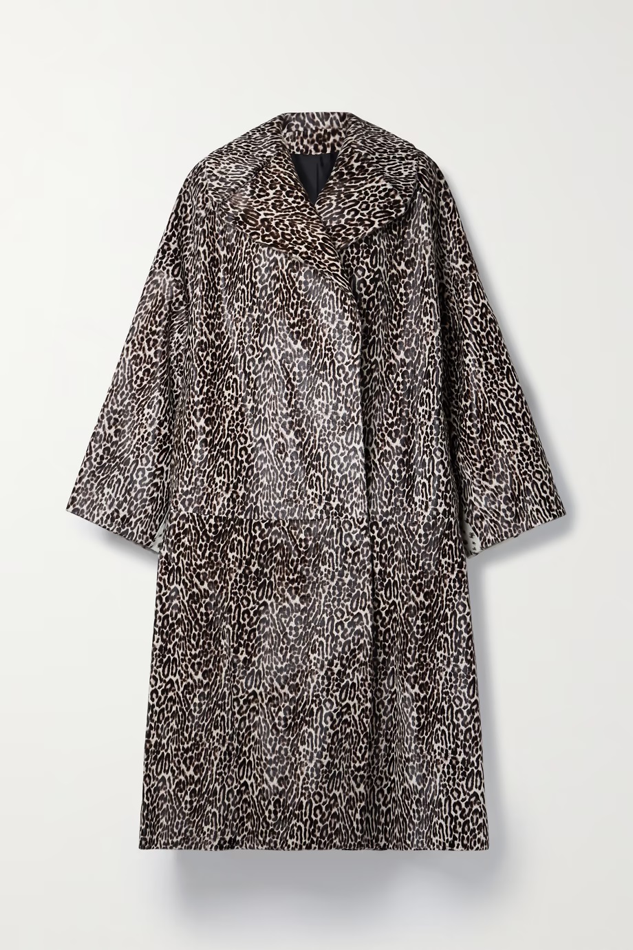 ALAÏA Leopard-print Calf Hair Coat