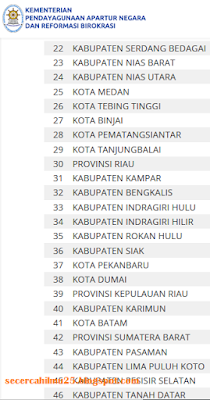 305 Pemda Telah Menyampaikan Usulan Pengadaan P3K (Guru, Tenaga Kesehatan dan Penyuluh Pertanian) Tahun 2019