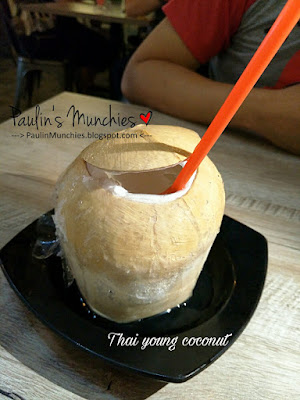 Paulin's Muchies - Aroy Dee Thai Kitchen at Middle Road - Thai young coconut