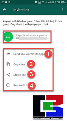 Pernah nggak sobat di undang ke sebuah grup melalui teks link  Cara Praktis Membuat Teks Link Grup WhatsApp (WA) di Android