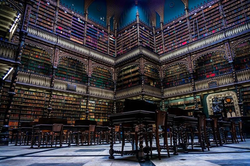 Biblioteca Real Gabinete Portugues de Leitura Rio de Janeiro Brazil