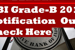 Rbi Grade-B 2018 Recruitment Notification Releaesd | 166 Posts - Cheque Here