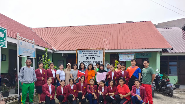 Penerapan Kegiatan Mengajar Langsung Lewat Program Minat Bakat HMP PGSD UNIKA Medan