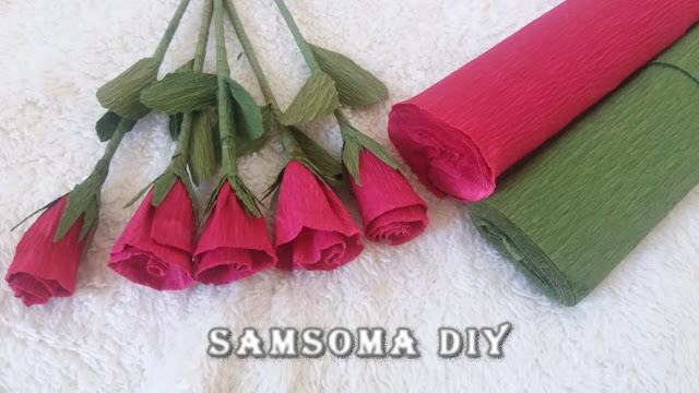 DIY : Crepe Paper Roses   🌷  اعمال يدوية 🌷 عمل ورود من الورق المموج   🌹 ورد من ورق الكورنيش     طريقة عمل ورود  / عمل وردة من الورق المموج / عمل ورد من ورق الكورنيش / عمل ورود بالورق/ اصنعي وردة روعة من ورق الكوريشة /  /اعمال فنية سهلة /  How To Make A Crepe Paper Rose / DIY Paper Craft /   Handmade Crepe paper flowers /   /  DIY rose paper /  Crepe paper rose / diy crepe flower 