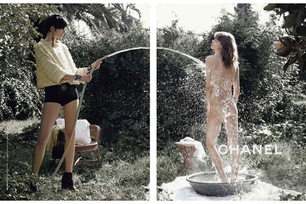 Karl Lagerfeld Chanel Spring 2011. in Chanel Spring 2011 Ads