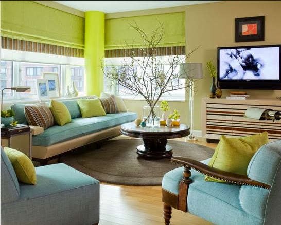 Rumah Impian Sederhana Warna Cat  Ruang  Tamu  Yang Cantik
