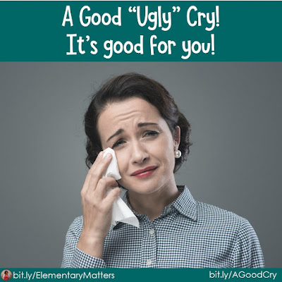 Sometimes You Just Have to Cry! This post has some ideas for those times when you need a "good cry," but the tears won't come.
