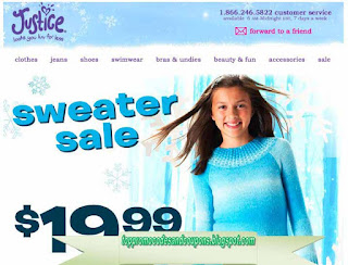 Free Printable Justice For Girls Coupons