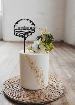Congratulations cake topper
