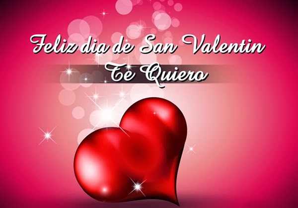 Feliz Día de San Valentín dia del amor
